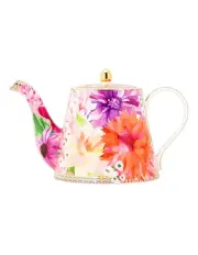 [Maxwell & Williams] Teas & C's Dahlia Daze Teapot With Infuser 1L Gift Boxed in Multi
