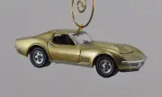Custom 1970 Corvette Stingray Apollo 13 Movie Christmas Ornament 1/64 Adorno NEW