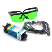 Adjustable Focus 405nm 500mW 12V TTL Blue-Violet Laser Engraving Module