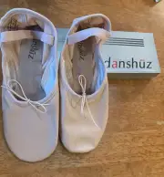 Danshuz Stretch Split Sole Ballet Slipper Adult Size 11M Pink