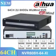 Dahua NVR608H-64-XI 32MP 64 Channel NVR Network Video Recorder WizMind 8SATA NVR