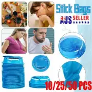 Disposable Vomit Bags Sickness Travel Plane Motion Car Bus Sea Sick Sealable MQ