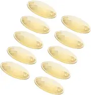 FELTECHELECTR 10pcs Kaleidoscope Lens Puncture Kit Glasses Kaleidoscope Glasses Frame Nose Pads Kale Lens Filter Goggles Filter Camera Lens Filter Kaleidoscope Goggles Plastic Transparent