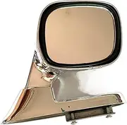 FCFZBTBNM 2PCS 4x4 UTE Car Hood Bonnet Blind Spot Mirror Side View Mirrors Adjustable Blindspot Mirror SUV/Truck Universal Automobile rearview mirror(A white pair)