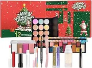 Christmas Countdown Calendar - Makeup Kit 2024 Countdown Calendar | 12 Individually Boxed Makeup & Cosmetic | Beauty Set Advent Calendar | Advent Calendar 2024 | Countdown To Christmas Calendar Cosmet