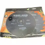 Black & Decker 7 1/4” Precision Steel Circular Saw Blade Plywood 2 Pk 20T, 140T