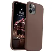 Shockproof Designed for iPhone 11 Pro Case [Soft Anti-Scratch Chocolate
