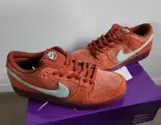 Nike Dunk Low SB Pro US 10 Mystic Red Purple air force 1 Green Mint Emerald Rise