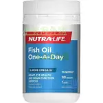 NUTRALIFE紐樂紐樂魚油每日一粒濃縮無味配方90粒-正品代購