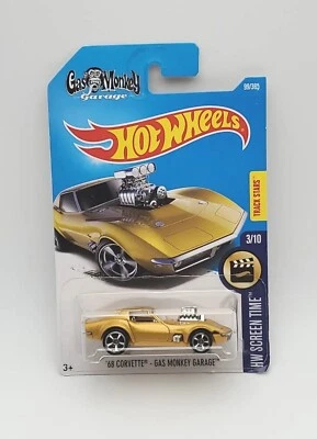Hot Wheels 68 CORVETTE GAS MONKEY GARAGE #99 HW Screen Time