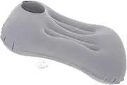 ETHZZLE Comfortable Inflatable Travel Pillow Compact Design for Camping Airplanes Napping Versatile Inflating Pillow for Neck Lumbar Support Lightweight Portable Travel Companion