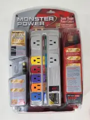 Monster Power HTS700 Home Theatre Power Center 8 Outlet Super Surge Protector