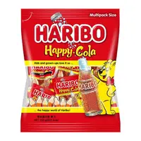 在飛比找momo購物網優惠-【HARIBO 哈瑞寶】快樂可樂風味Q軟糖分享包(250g)