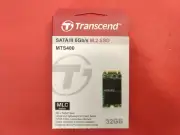 Transcend MTS400 32 GB Solid State Drive - SATA [SATA/600] - Internal - M.2 2242