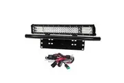 LIGHTFOX 20" LED Light Bar & 23" Number Plate Frame & Wiring Kit