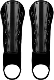 リキシマウケ Shin Guards for Football 1 Pair Adjustable Size with Reinforced Sock Ankle Guard Straps Lightweight Durable Sports Protective