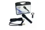 E-Lektron SM12 Stereo large frequency range condenser recording microphone with XLR balanced cable holder and case