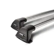 2 x Yakima Flush Bar 105cm Silver S7Y Roof Rack Bar Powder-Coated Finish