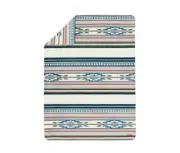 Pendleton Ultra Soft Throw 50"x70" Saltillo Stripe Polyester Blanket Aztec Cover
