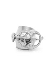 Jean Paul Gaultier The Piercing Hoop-embellished ear Cuff - Silver ONE SIZE