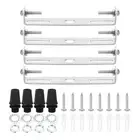 4set 105mm Ceiling Light Plate Kit Light Fixture Mounting Bracket Plate Crossbar
