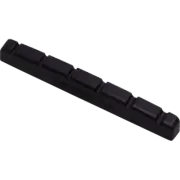Nut, Tusq XL, Pre-slotted, Strat and Tele Style, Flat Bottom, Black