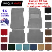 Suits Daihatsu Applause 1990 - On CUSTOM 4pc Car Floor Mats Plush Pile