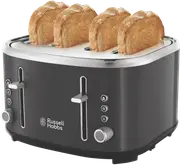 Russell Hobbs Legacy 4 Slice Toaster - Charcoal