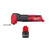 MILWAUKEE M12 FUEL 12V Lithium-Ion Cordless Oscillating Multi-Tool W/Cp High Out