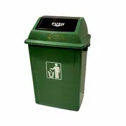 Spruce Hygiene Garbage Bin 40L Rubbish Bin for Commercial House Garden Kitchen Bins Easy Use Durable Grey Green Blue Trash Bins