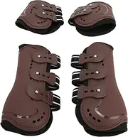 Horse Leg Guard Protective Shock Absorption Lightweight Adjustable Horse Boots for Jumping Show Riding