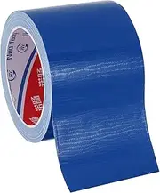 uxcell 4"x0.007" Bookbinding Tape, 22 Yard Cloth Bookbinding Repair Tape Book Binding Tape Self Adhesive for Repairing Old Books, Blue