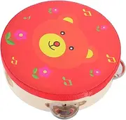 LALADEFIEE Handmade Light Tambourines for Adults Boys and Girls Percussion Instruments
