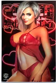 Power Hour #2 Cosplay Shikarii Lingerie Variant FOIL COVER SET Black Ops NM.