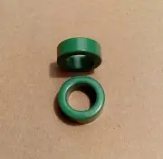 10 Pcs 22mm x 14mm x 8mm Toroid Ferrite Cores Green for Inductors