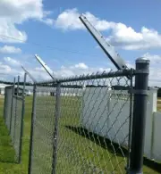 Extend-A-Post Barbwire Extension Chain Link Fence -Set 2 Size 1-5/8