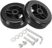 uxcell Replacement Luggage Suitcase Wheels Repair Kit, 50mmx16mm Wear-Resistant & Mute 360 Swivel Caster Wheels