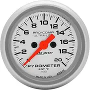 Auto Meter 4345 Ultra-Lite Electric Pyrometer