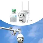 Pan Tilt Security Camera Rotatable Home Security 200W Easy to Install