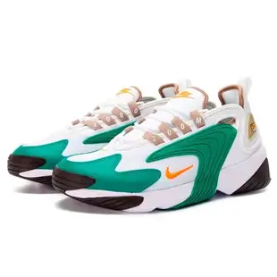 NIKE NSW W ZOOM 2K 休閒鞋 增高 綠白橘 FB7165181 Sneakers542