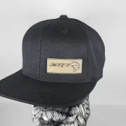 New Side SRT Hellcat Hat V1 Flexfit 110 Snapback Leatherette Hat Patch Mopar