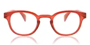Croon Montel Red Men's Glasses Red Size +1.00 - Private Health Rebate - Blue Light Block Available