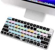 Languages Series Silicone Keyboard Cover Skin for Apple 2021 Rele Shortcuts and