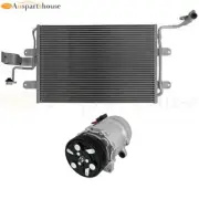 AC Condenser & Compressor Cooling Kit For 00-06 Audi TT Quattro 01-04 Volkswagen (for: Audi)