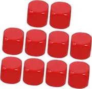 COSMEVIVI 10pcs Blank Acrylic Dice Unfinished DIY Dice Props for Party Games for Creative Activities and Interactive Fun