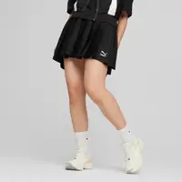 在飛比找momo購物網優惠-【PUMA】短裙 百褶短裙 女 流行系列Classics 黑