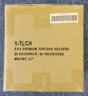 BCW Sealed Case 1000 3x4 Premium 20pt Topload Toploader Holders - Free Shipping
