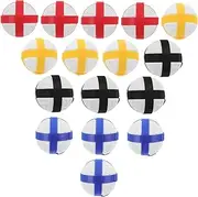 CLISPEED 16Pcs Sticky Balls for Fabric Dart Board Safe for Games for Teens Enhances Hand Eye Coordination Durable Design