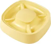 BESPORTBLE Cat Bowl Pet Feeder for Cats Small Dogs Divided Design for Multiple Pets Non Tip Base Safe Durable Feeding Station for Kittens Puppies
