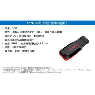 SanDisk Cruzer Blade CZ50 USB 隨身碟